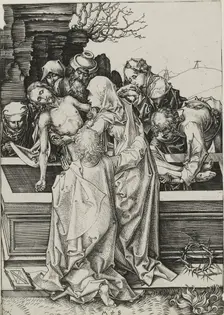 The Entombment, late 15th century. Artist: Martin Schongauer