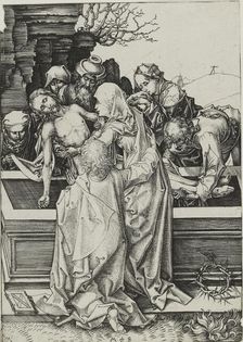 The Entombment, late 15th century. Artist: Martin Schongauer