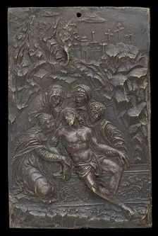 The Entombment, late 15th - early 16th century. Creator: Moderno
