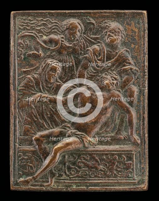 The Entombment, late 15th - early 16th century. Creator: Moderno.