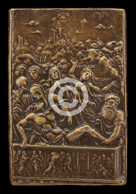 The Entombment, late 15th - early 16th century. Creator: Moderno.