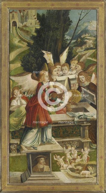 The Entombment. Wing from the Saint Agatha Altar, 1523. Artist: Greimold, Jörg (ca 1500-after 1540)