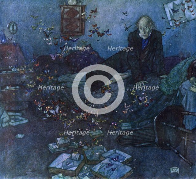 'The Entomologist's Dream', 1909. Artist: Edmund Dulac