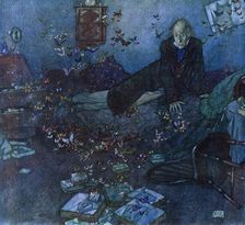 The Entomologist's Dream 1909. Artist: Edmund Dulac