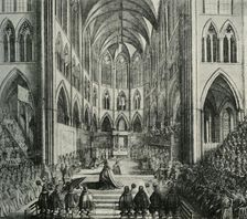 The Enthroning of King Charles II 1902. Creator: Unknown