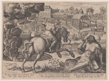 The Enticement of Luxury, from The Course of Human Life, 1570. Creator: Pieter Furnius
