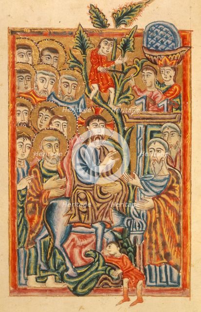 The entry of Christ into Jerusalem, 1541. Creator: Unknown.