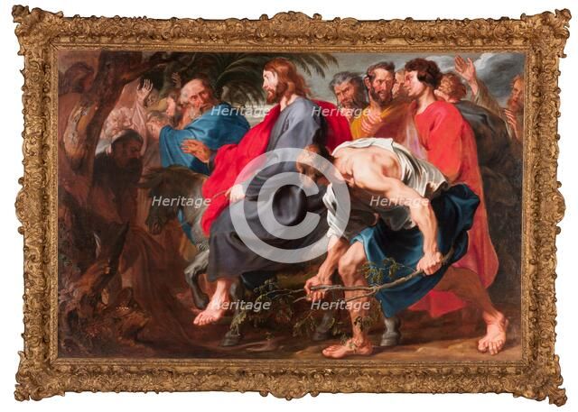 The Entry of Christ into Jerusalem, about 1617. Creator: Anthony van Dyck.