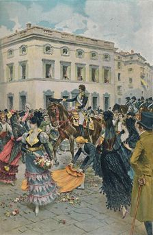 The Entry of Ferdinand into Madrid 23 March 1808, (1896)