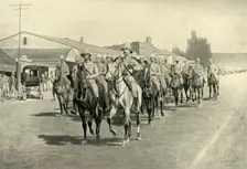 The Entry of Lord Roberts and Staff into Pretoria 1901. Creator: Unknown