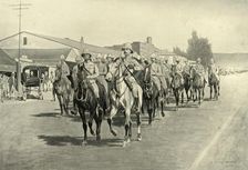 The Entry of Lord Roberts and Staff into Pretoria 1901. Creator: Unknown