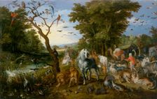 The Entry of the Animals into Noah's Ark, 1613