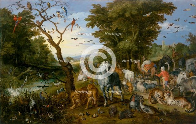 The Entry of the Animals into Noah's Ark, 1613.