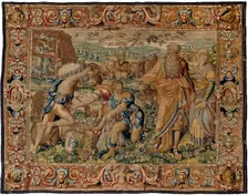 The entry of the animals into Noah's Ark, c.1610. Creator: Eynde, Catherine van den (active 1605-1629)
