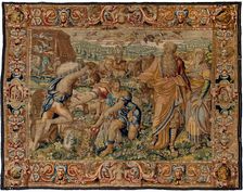 The entry of the animals into Noah's Ark, c.1610. Creator: Eynde, Catherine van den (active 1605-1629)