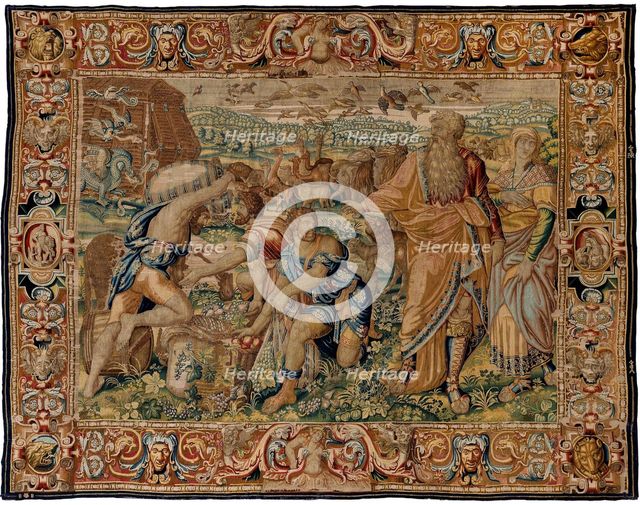 The entry of the animals into Noah's Ark, c.1610. Creator: Eynde, Catherine van den (active 1605-1629).