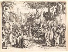 The Entry into Jerusalem, 1635. Creator: Jacques Callot