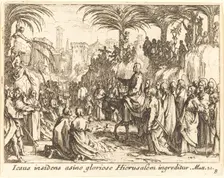 The Entry into Jerusalem, 1635. Creator: Jacques Callot