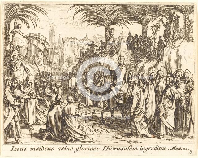 The Entry into Jerusalem, 1635. Creator: Jacques Callot.