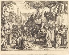 The Entry into Jerusalem, 1635. Creator: Jacques Callot