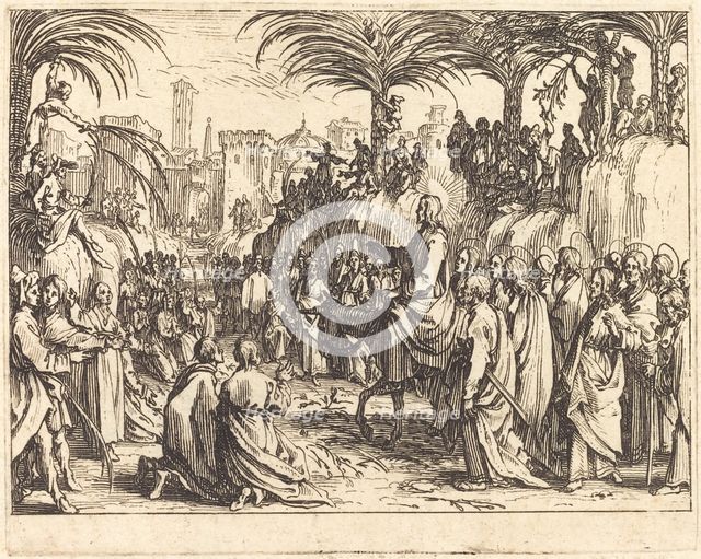 The Entry into Jerusalem, 1635. Creator: Jacques Callot.