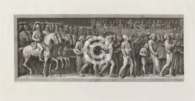 The Entrance of the French into Milan, 15 May 1796, 1805/1816. Creator: Adolphe Appian.