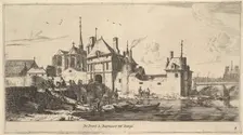 The Entrance Gate of St. Bernard in Paris, 17th century. Creator: Reinier Zeeman