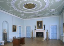 The entrance hall of Kenwood House, 1997. Artist: J Bailey