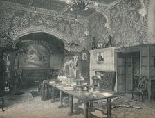 The Entrance Hall of Stanmore Hall, c1891