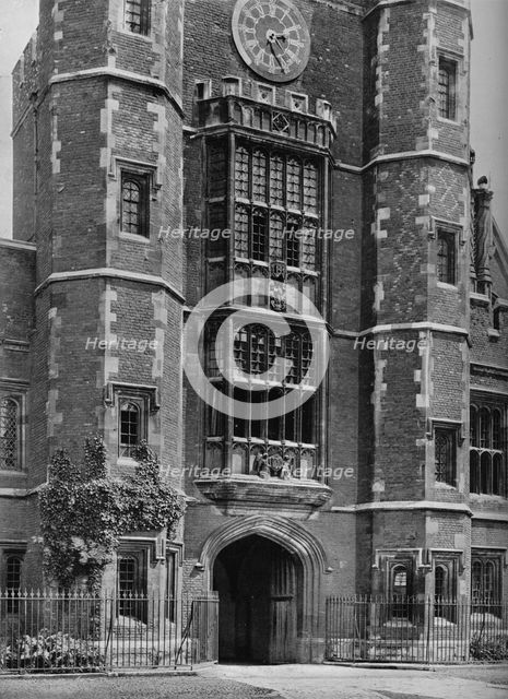 'The Entrance to Cloisters Under Lupton's Tower', 1926. Artist: Unknown.