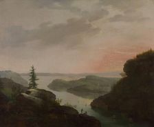 The entrance to Halden, probably 1793c1793. Creator: Christian August Lorentzen