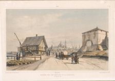 The entrance to Kazan via the Kazanka River, 1846. Creator: Durand, André (1807-1867)