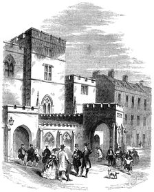 The entrance to the old House of Lords, 18th century (19th century)