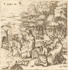 The Epileptic Child Healed, probably c. 1576/1580. Creator: Leonard Gaultier