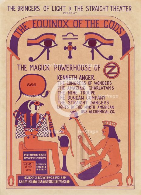 The equinox of the gods , c1967. Creator: Randy Salas.