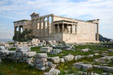 The Erechtheion, The Acropolis, Athens, Greece. Creator: Samuel Magal