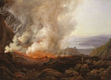 The Eruption of Vesuvius in December 1820, 1826. Creator: Johan Christian Dahl