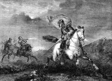 "The Escape", by R. Beavis, from the Exhibition of the Royal Academy, 1864. Creator: W Thomas