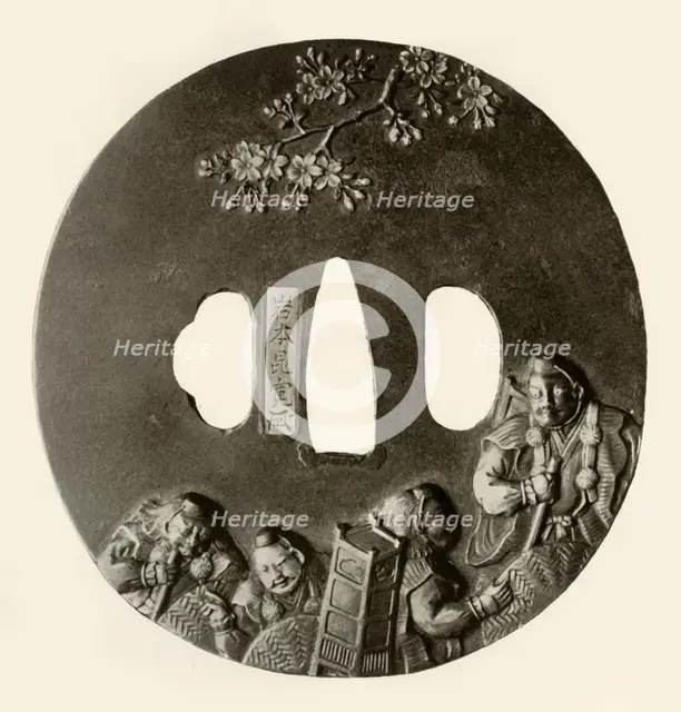 'The Escape of Yoshitsune', c1760-1800, (1910). Creator: Iwamoto Konkwan.