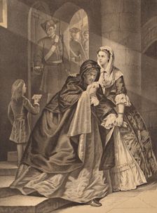 The Escape of Lord Nithsdale from the Tower, 1716 1886. Artist: P Fraenkel
