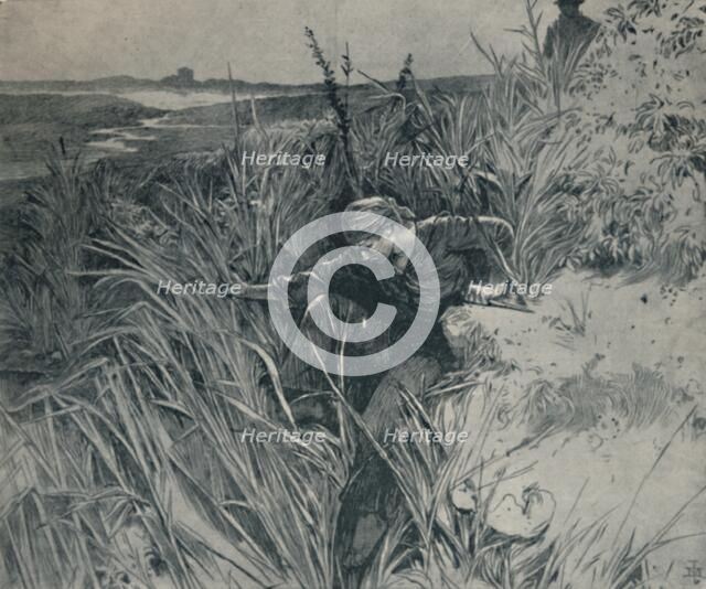 The Escaped Convict. From 'Great Expectations' (Dickens)', c1830-1870, (1923). Artist: James Mahoney.