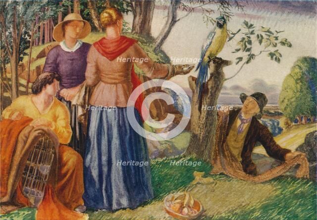 The Escaped Macaw, (1925).