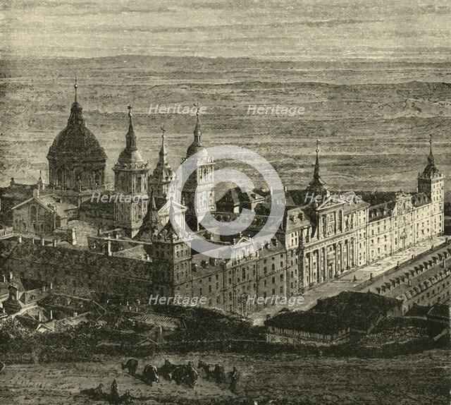 'The Escurial, near Madrid', 1890.   Creator: Unknown.