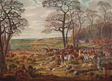 The Essex Hunt 1831, (1922). Artist: Dean Wolstenholme
