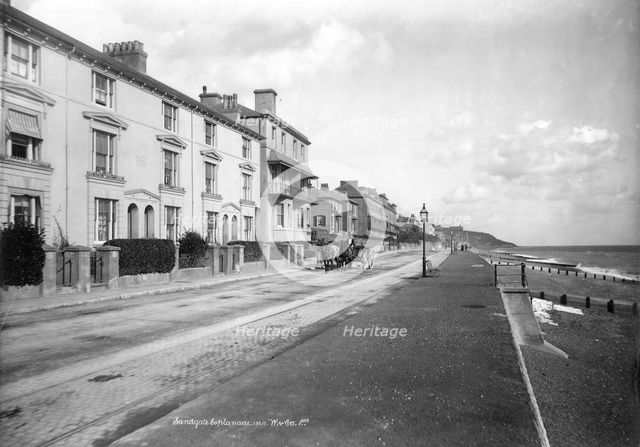 The Esplanade, Sandgate, Folkestone, Kent, 1890-1910. Artist: Unknown