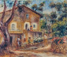 The estate of Les Collettes at Cagnes , 1912. Creator: Renoir, Pierre Auguste (1841-1919)