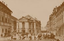 The Estates Theatre in Prague, Early 19th cen.