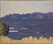 The Esterel and the bay of Cannes, 1925. Creator: Vallotton, Felix Edouard (1865-1925)