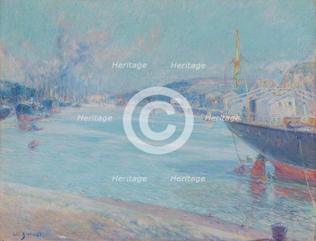 The Estuary at Desierto, 1897. Creator: Guiard, Adolfo (1860-1916).