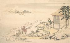 The Full Moon at the Time of the Imo Harvest, 8th month, 1789. Creator: Kitagawa Utamaro